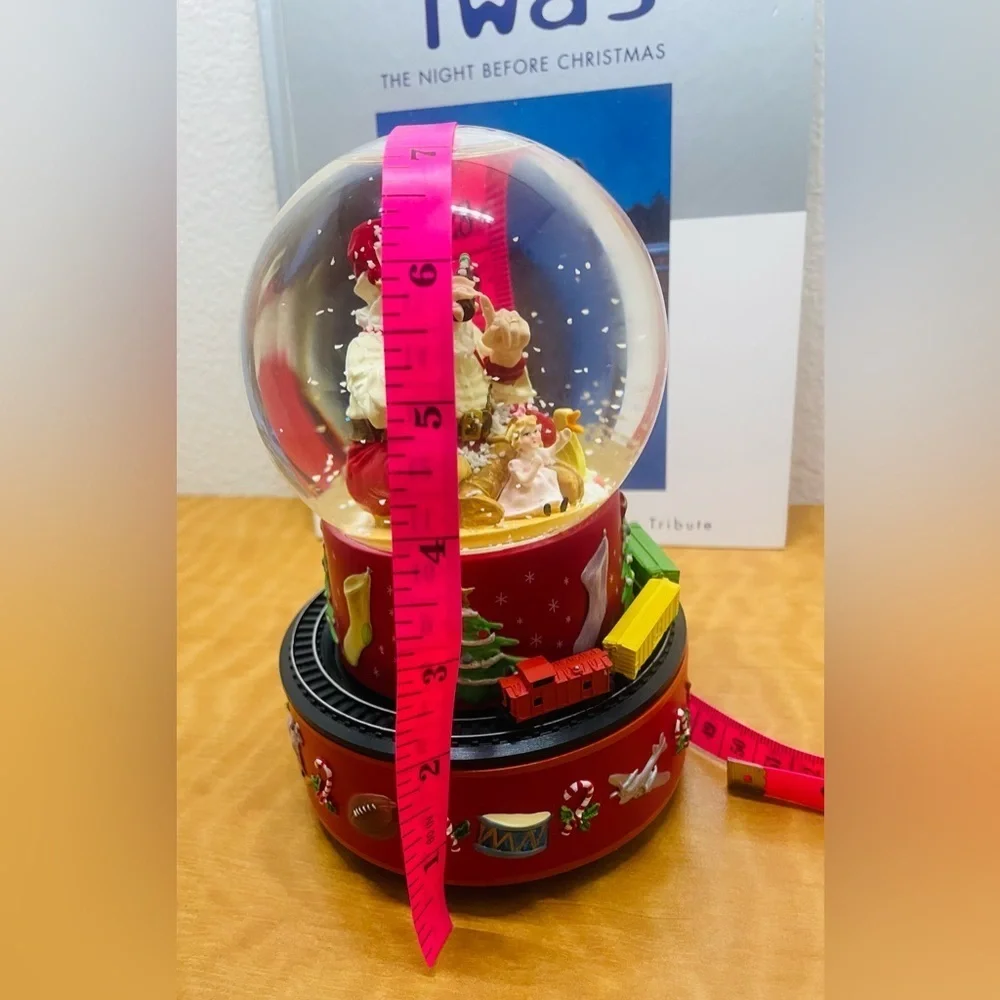 Vintage Christmas Coca Cola Snow Globe